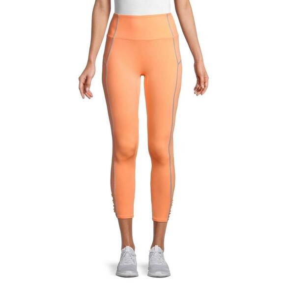 Free People Movement Pants - Free People Movement You’re A Peach Sport Leggings Size XS 7/8 Length Orange Gym